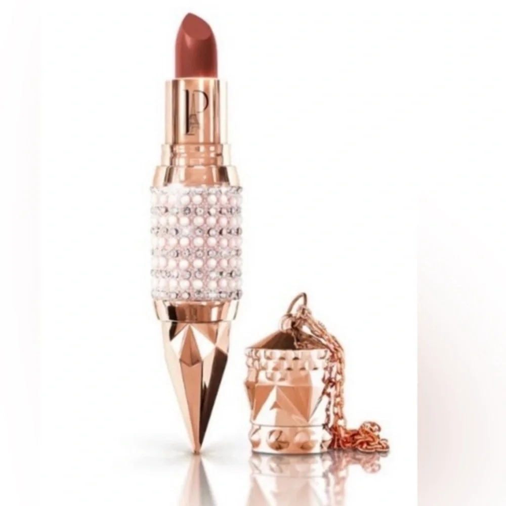 LA PRESTIGE PARIS Lipstick & Case  Lotus Flower Pink. NEW Retail $180